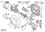 Bosch 0 603 380 503 Pst 650 E Jig Saw 230 V / Eu Spare Parts